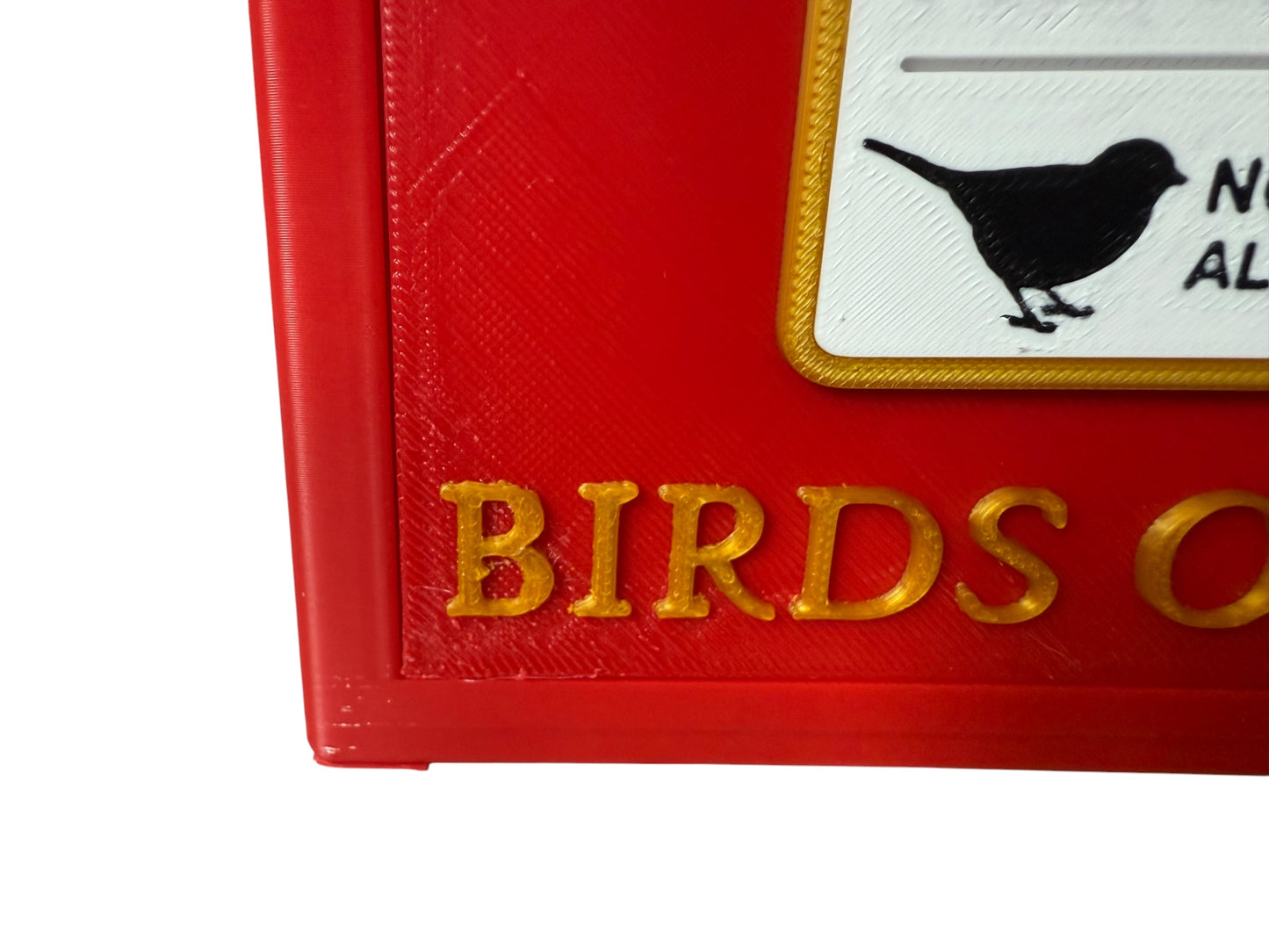 UK Postbox Bird Box | RED | B-GRADE