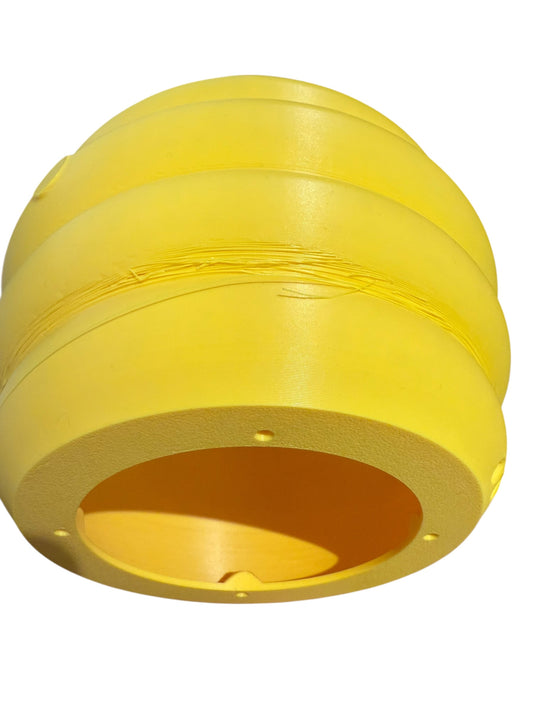 Beehive Bird Box – Cute 3D Printed Outdoor Birdhouse with Bees & Flowers | Fun Garden Decor | Gift For Mum | Nest Box | B-GRADE