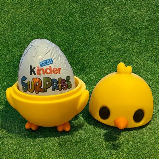 Adorable 3D-Printed Easter Chick Egg Holder | Easter Gift | Decoration | Egg Hunt
