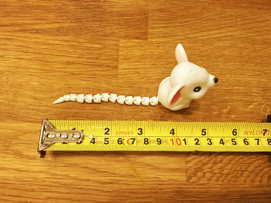 3D Printed Articulated Mouse – Perfect Gift for Animal Lovers and Desk Decor Enthusiasts! Sensory fidget toy.