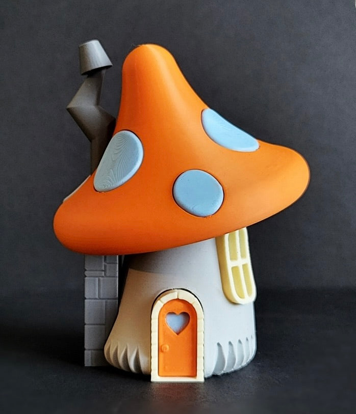 Mushroom Fairy House Garden Ornament