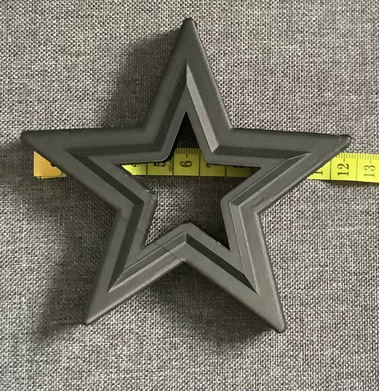 Set of 2 stars home decorations