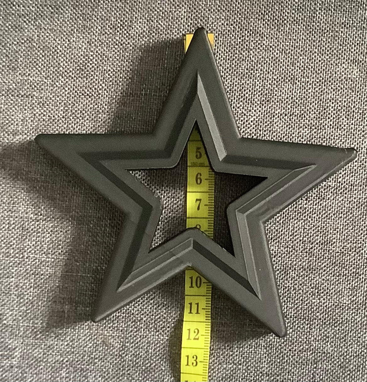 Set of 2 stars home decorations