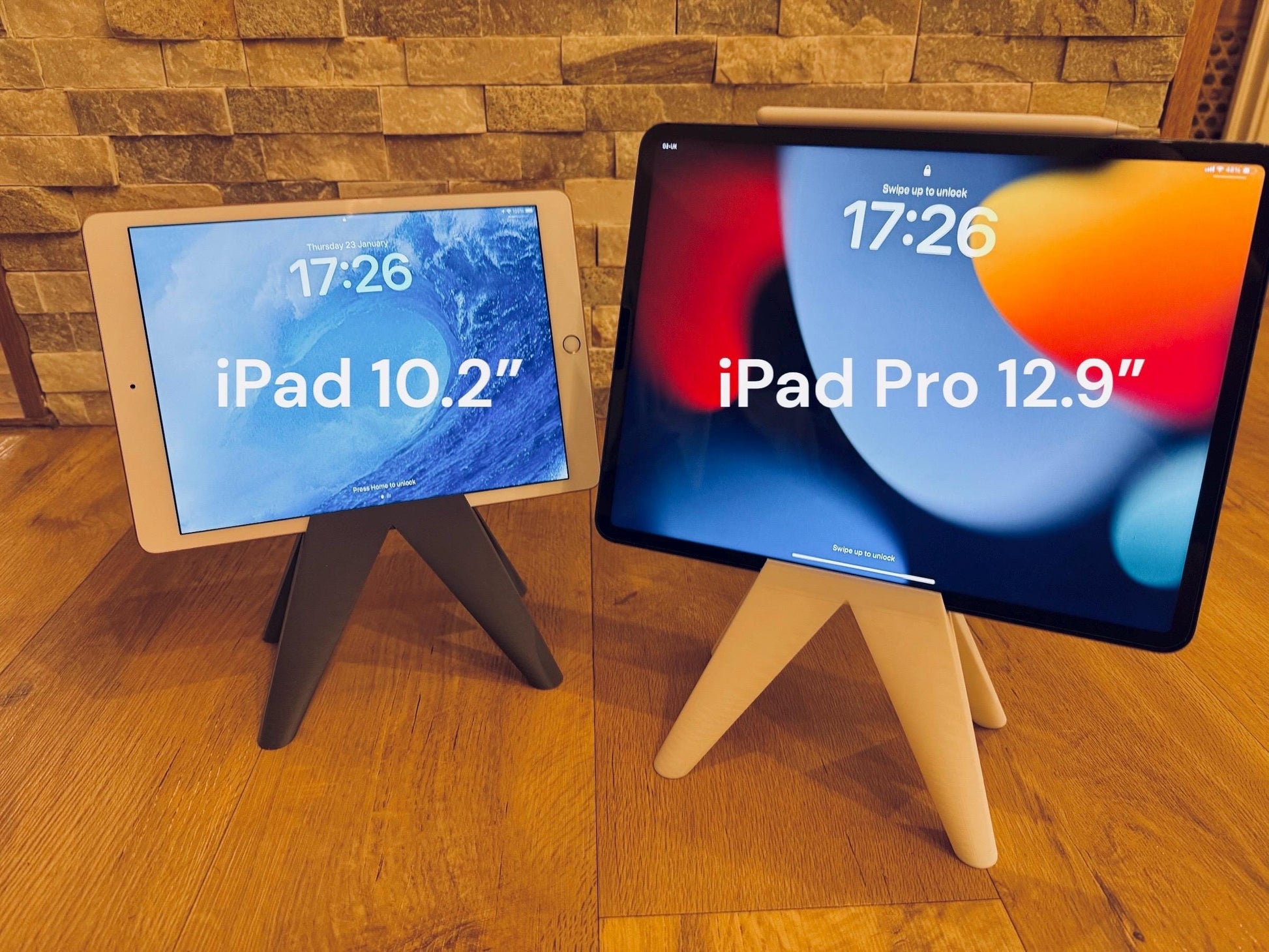 Custom 3D-Printed iPad / Tablet Desk Stand – Durable, Functional, and Stylish