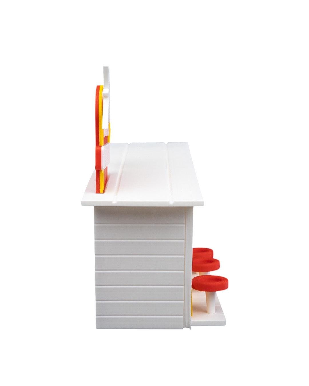 Birdies Diner Bird Feeder | Bird Table | Squirrel Feeder | Novelty Garden Bird Feeder UK | Outdoor Garden Decor | Fathers Day Gift Idea